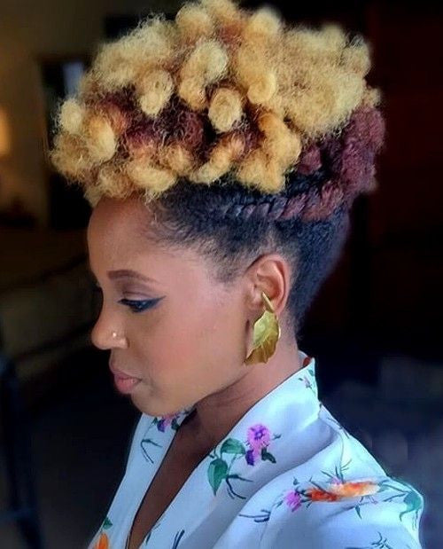 3 Natural Hair Updos for the Holidays