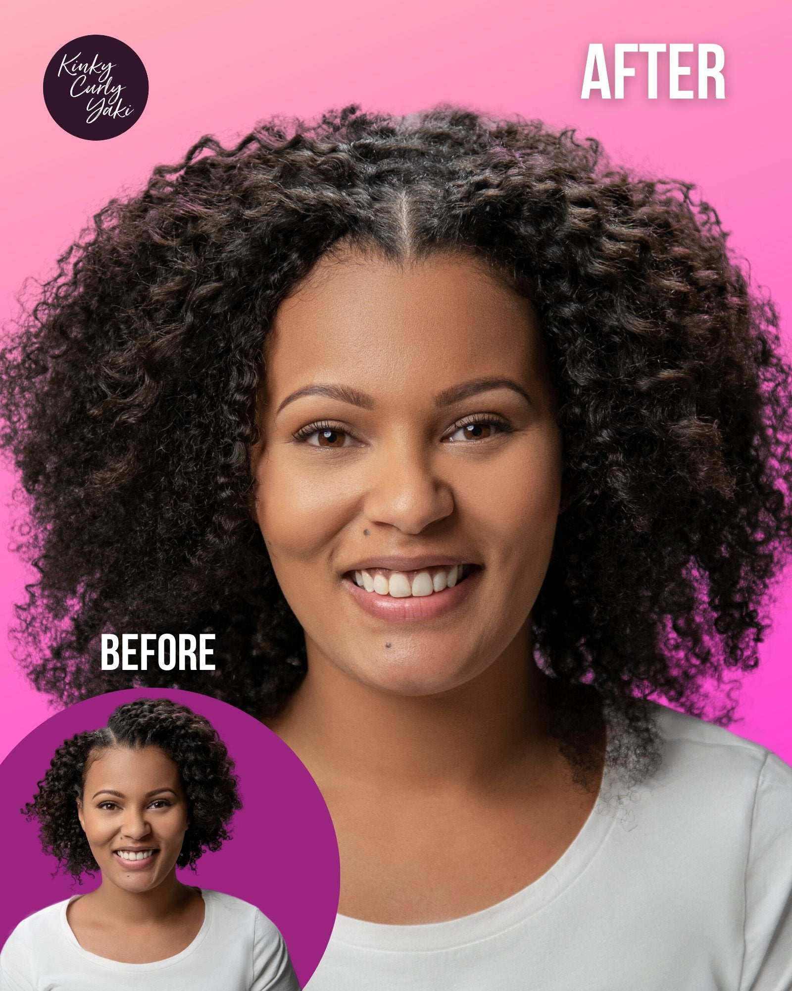 clip ins for Black women KinkyCurlyYaki