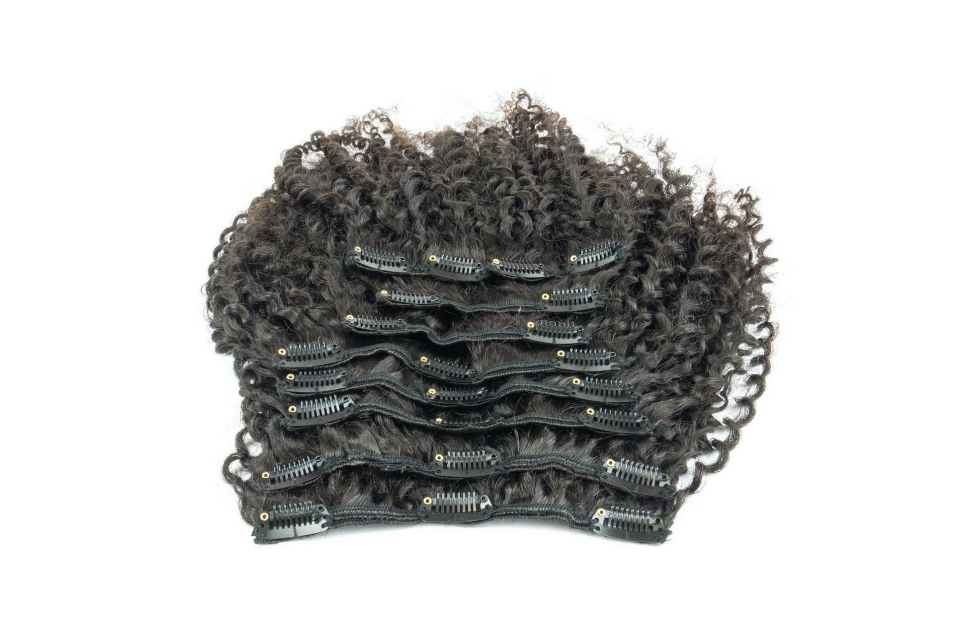 Afro kinky curly clip ins for volume | KinkyCurlyYaki