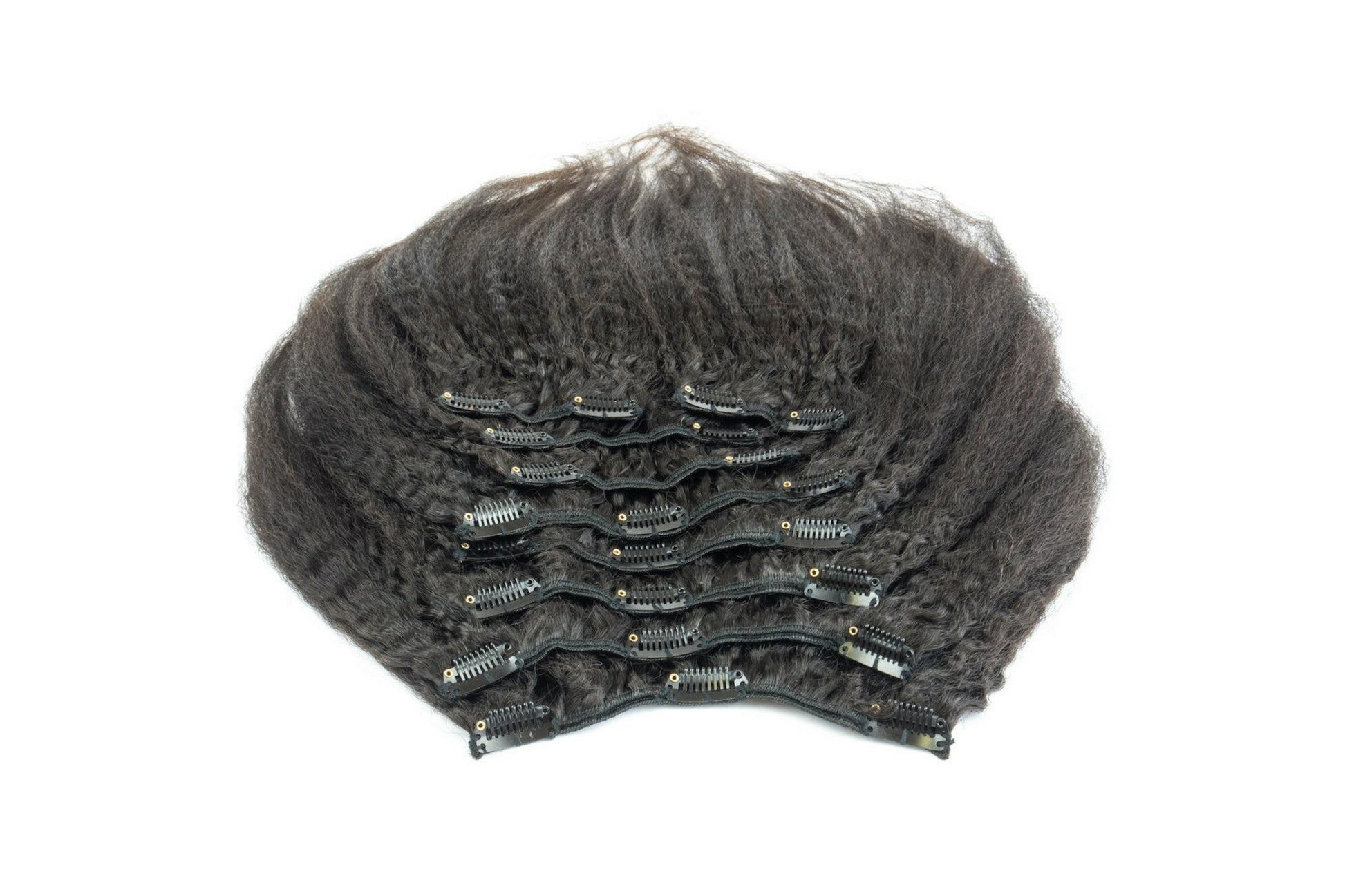 Kinky Straight clip ins for volume | KinkyCurlyYaki