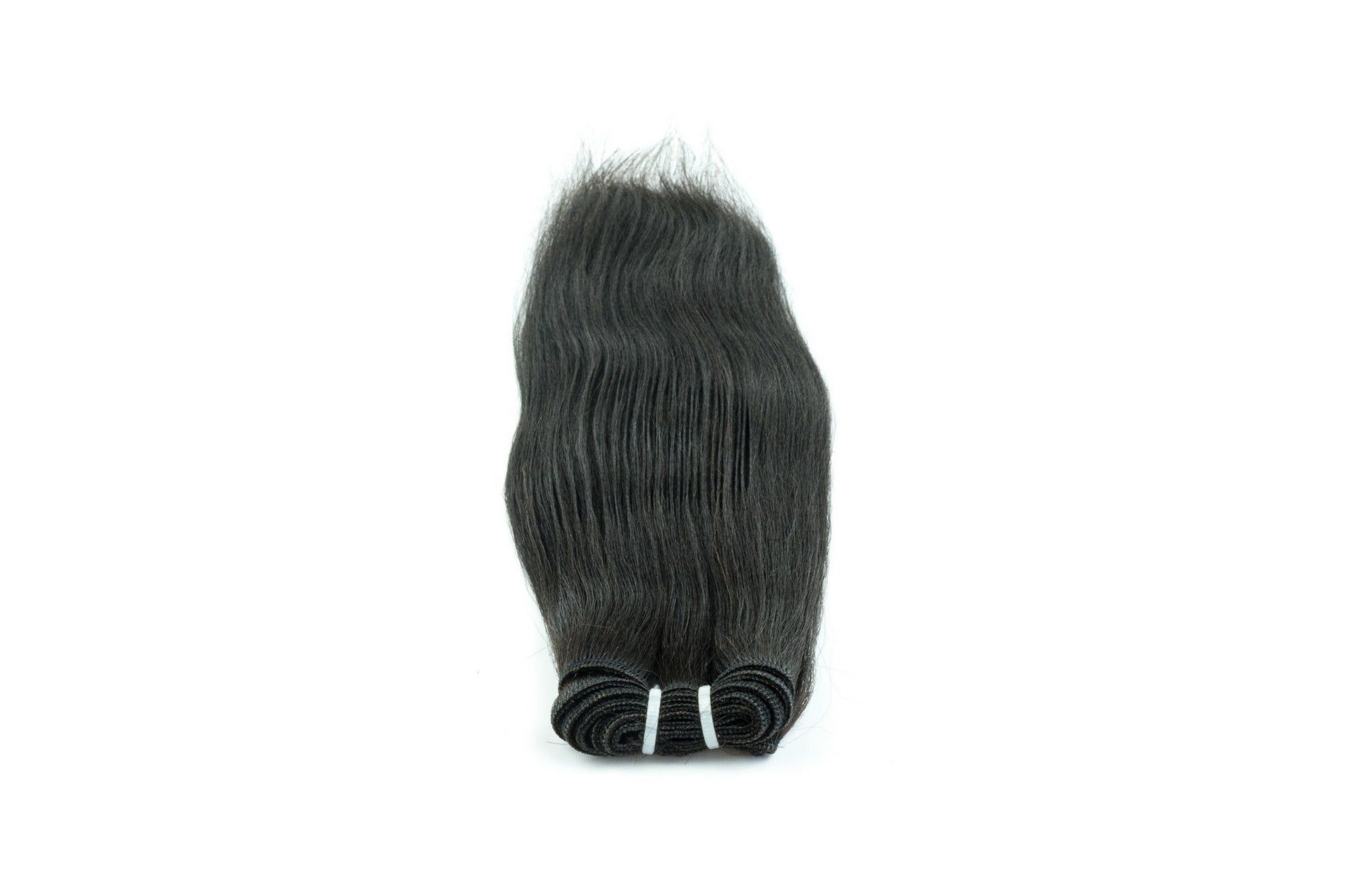Light Yaki silk press 3.5oz weft for sew ins | KinkyCurlyYaki