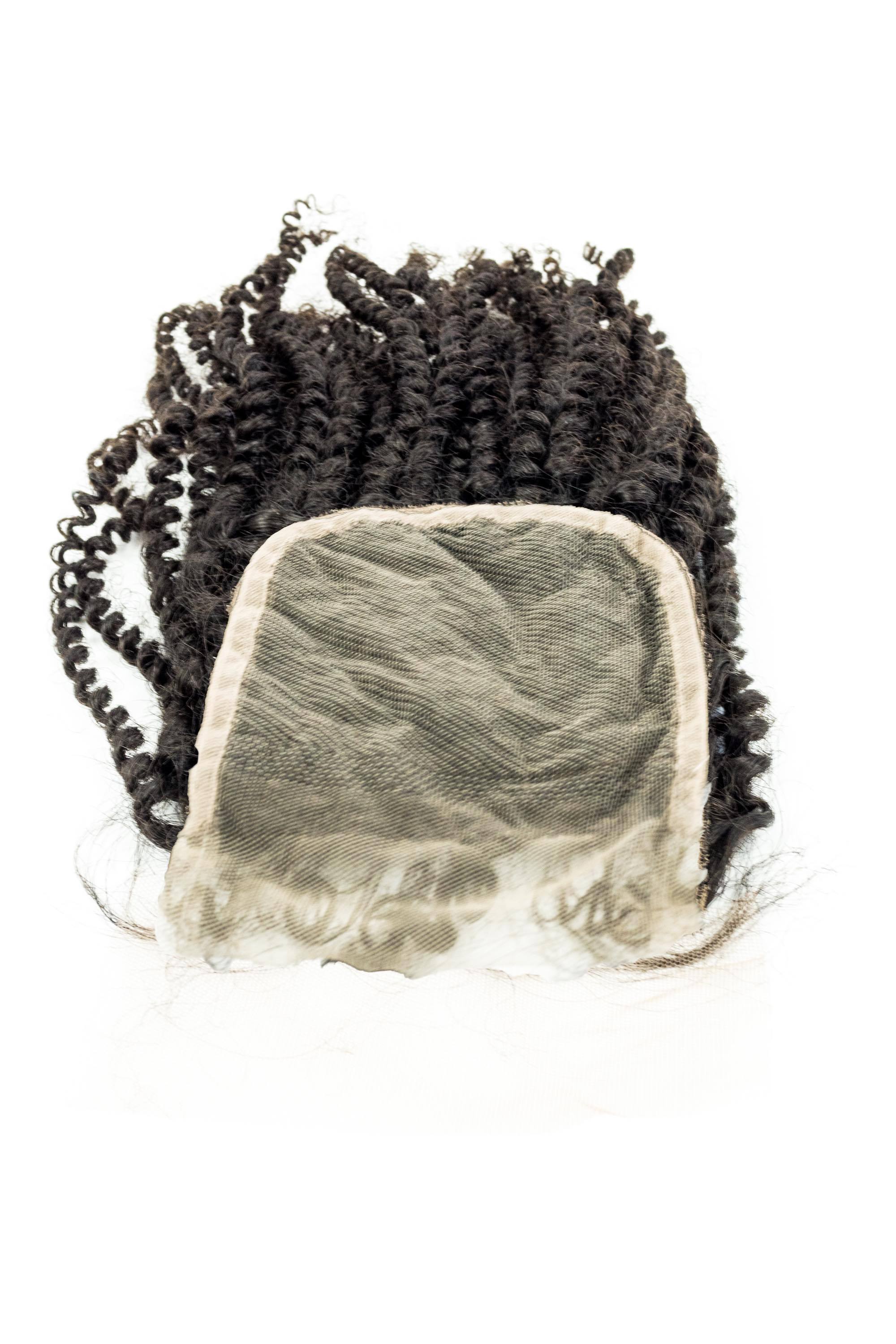 afro coily weave closures