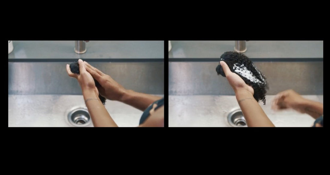 how to wash clip ins