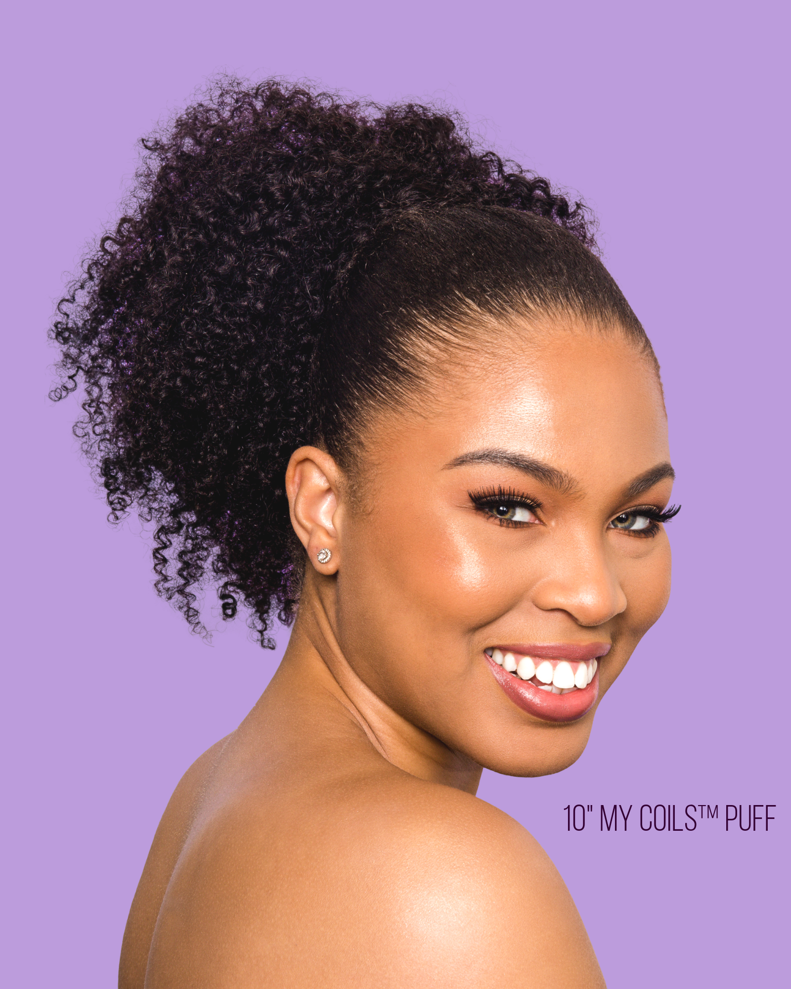100% human hair afro texture drawstring ponytails