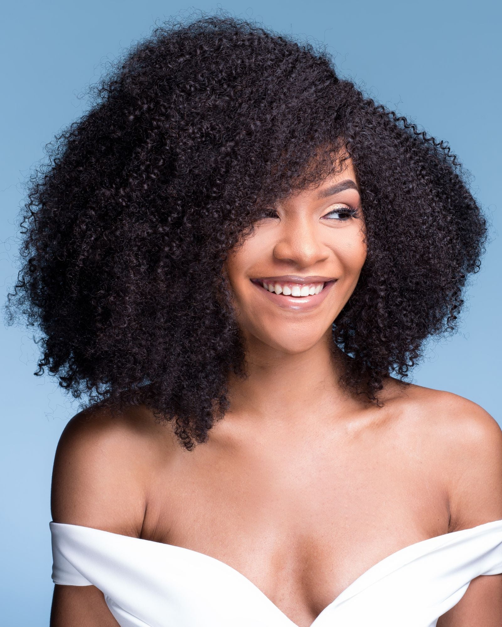 afro kinky 4a 4b curl clip ins and ponytails