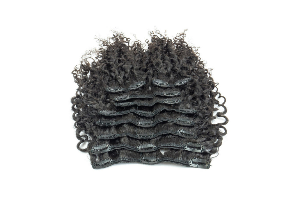 Kinky curly clip ins for volume | KinkyCurlyYaki