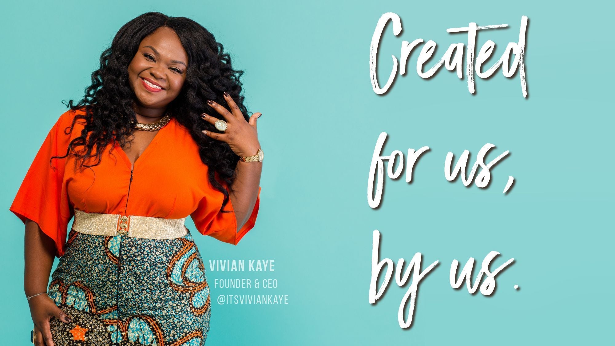 Vivian Kaye, founder of KinkyCurlyYaki black woman entrepreneur