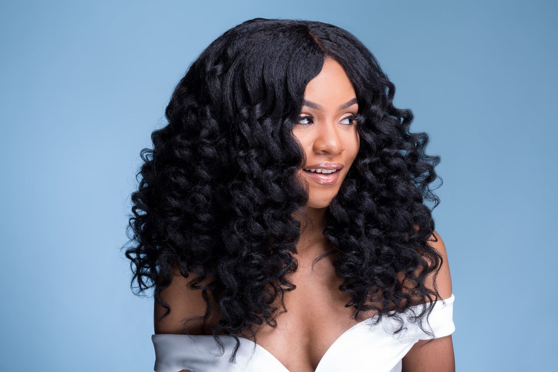 kinky blow out closure